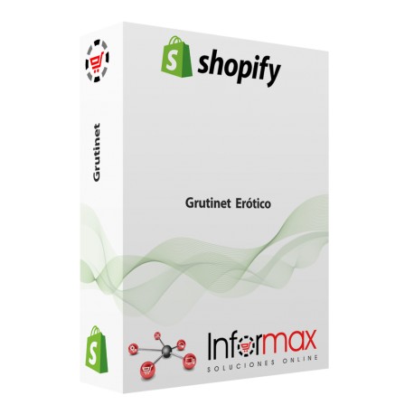 Grutinet Integracion Catalogo para Shopify 1 año